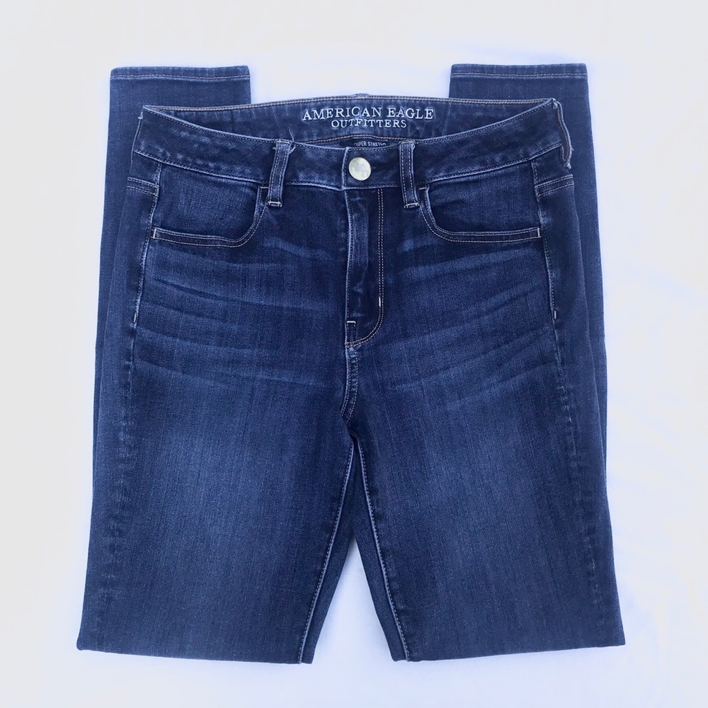 american eagle high rise skinny jeans